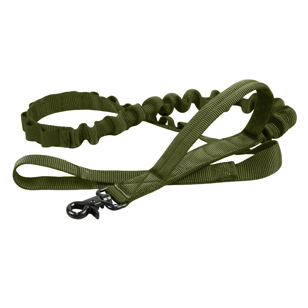 Taktiskt Hundhalsband & Koppel – Justerbart Militär-Nylon