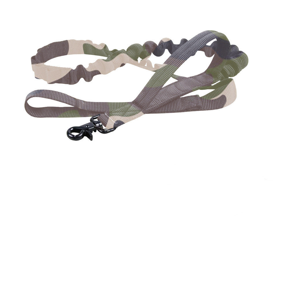 Taktiskt Hundhalsband & Koppel – Justerbart Militär-Nylon