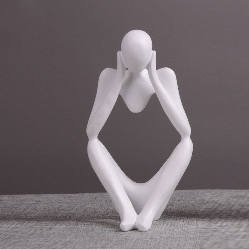 Abstrakt Prydnadsfigur