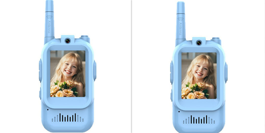 Walkie Talkie trådlös Mini med videofunktion