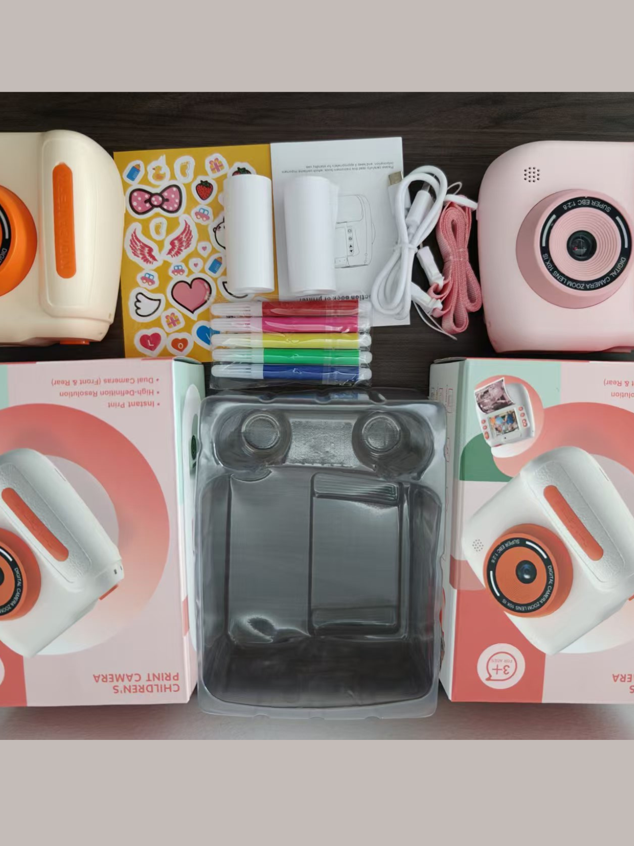 Polaroid Kamera direktprint för barn