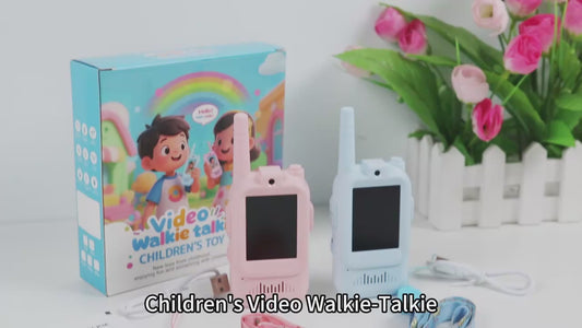 Walkie Talkie trådlös Mini med videofunktion
